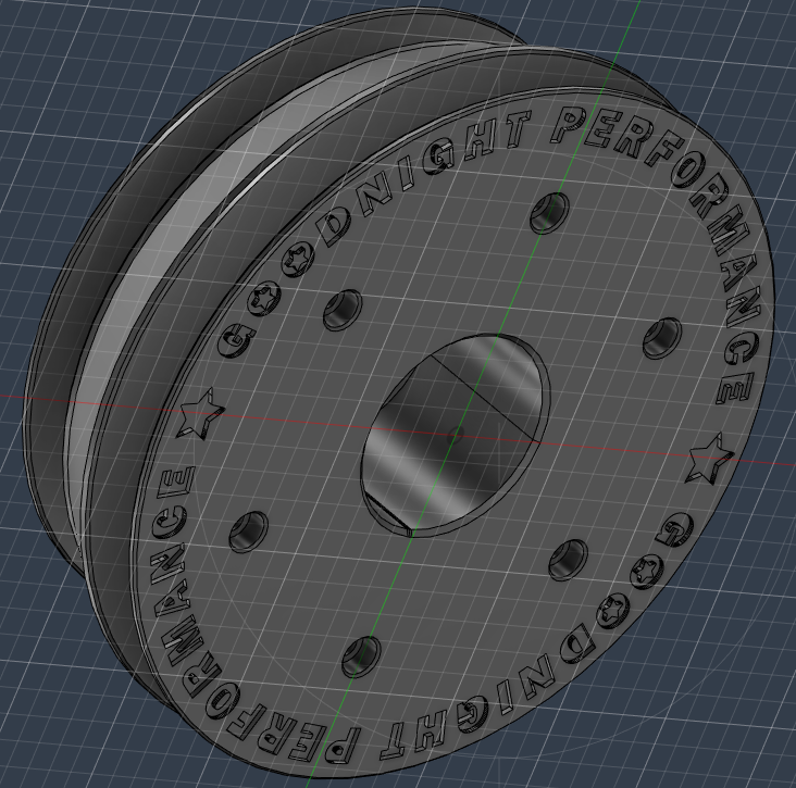 EA81 Trigger Wheel Crank Pulley