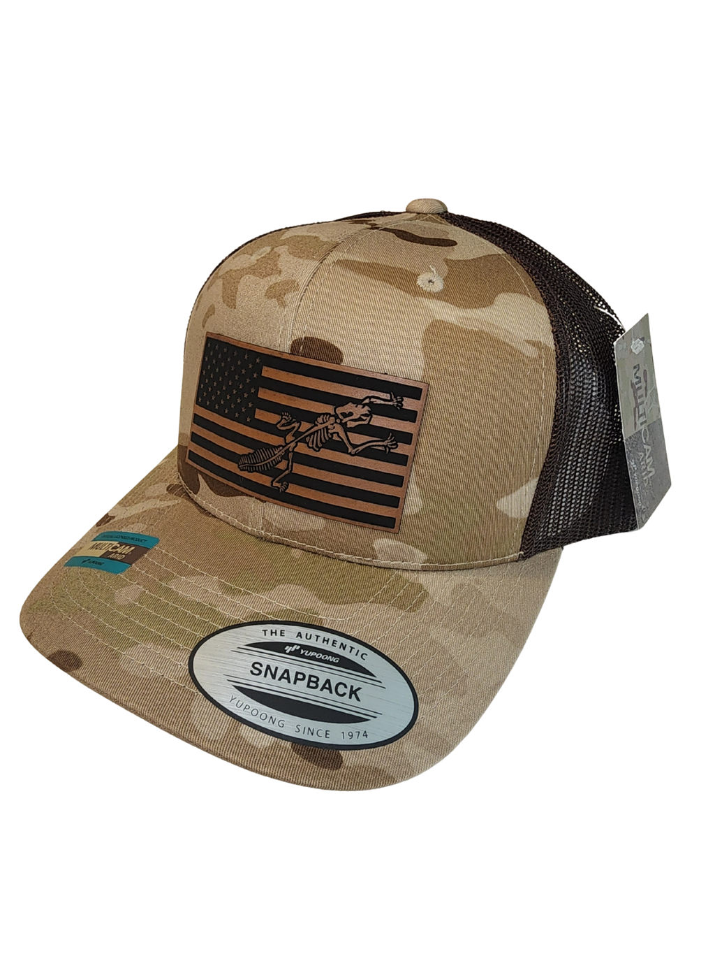 Bone Squirrel Flag Hat