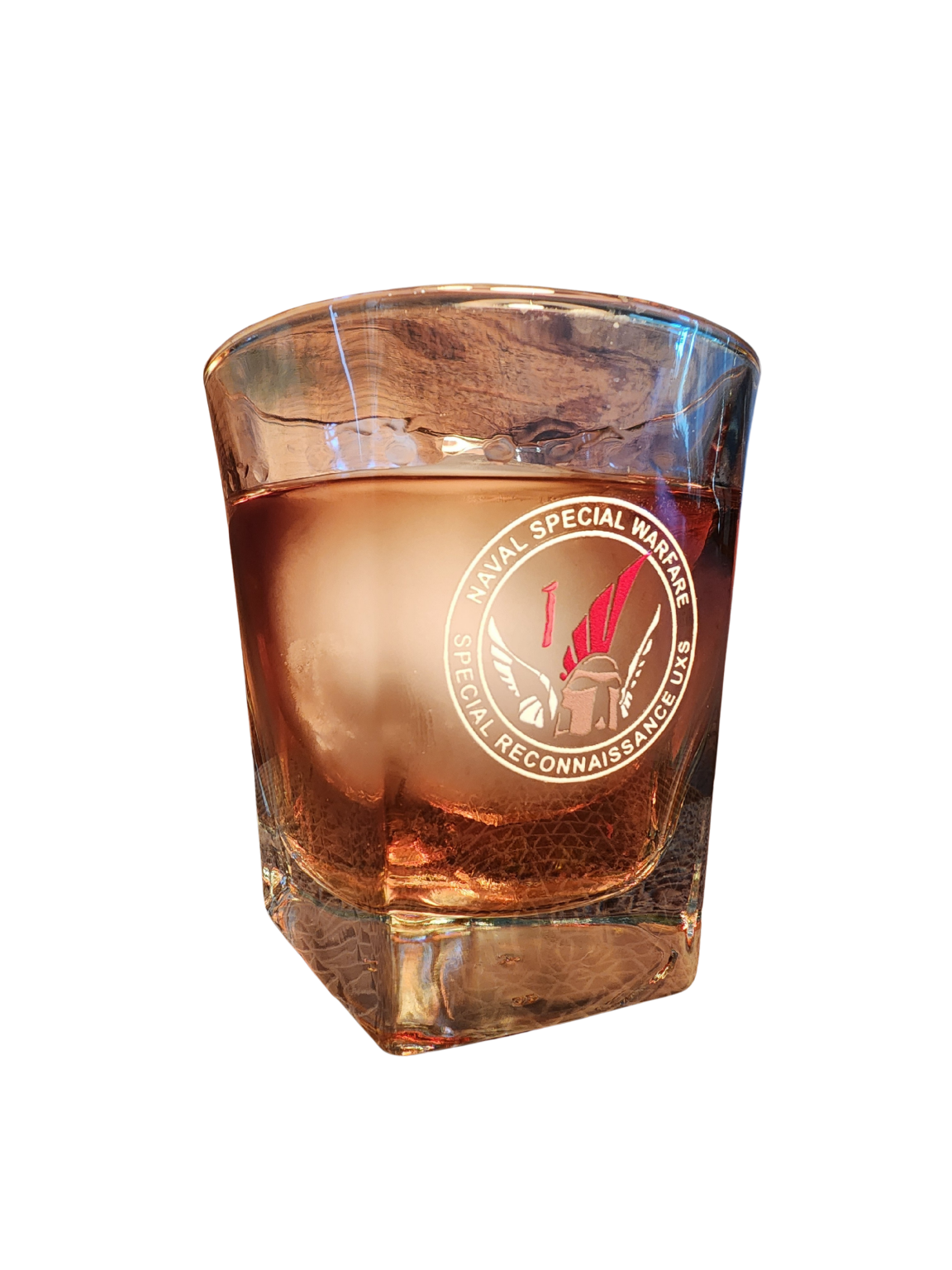 Spartan Circle Bourbon Glass
